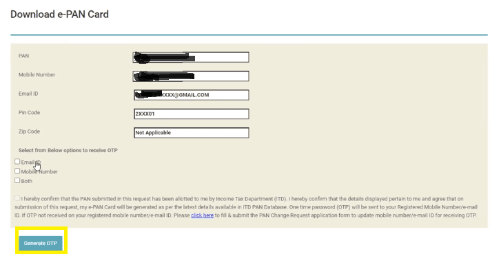 Aadhar no se pan card download Aadhar no se pan card download